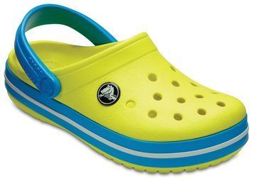 Фото Крокси дитячі Crocband Kids Tennis Ball Green/Ocean 768 1