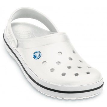 Кроксы Crocband White, размер 44
