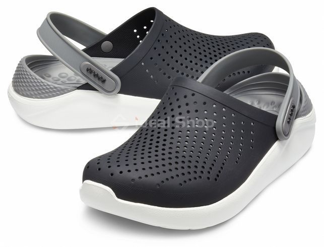 Кроксы LiteRide Clog Black/Smoke, размер 37