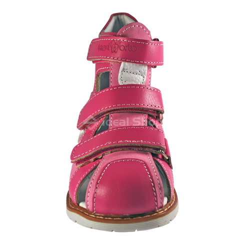 Foto Ortopedyczne sandały dziecięce dla dziewczynki w rozmiarze 06-148. 21-30 30 628584839 4