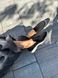 Czarne zamszowe loafersy damskie ze skórzaną podszewką 36 (24 cm)