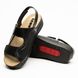 Damskie sandały skórzane Leon Nora III, rozmiar 36, kolor czarny