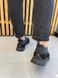 Кросівки чоловічі шкіряні чорні зі вставками нубуку 44 (29-29.5 см)