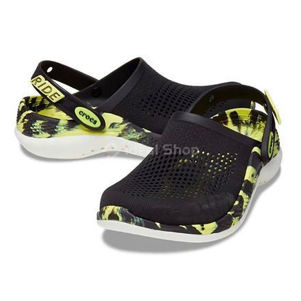 Крокси LiteRide 360 Black/Citrus, розмір 42