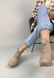 Кросівки жіночі шкіряні бежеві демісезонні 36 (23,5 см)