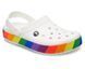 Крокси Crocband Rainbow Block Clog White, розмір 36
