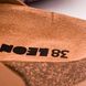 Женские тапочки сабо кожаные Leon Edita Orlando, размер 36, brown