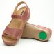 Skórzane sandały damskie Leon Beti 935, rozmiar 36, różowe