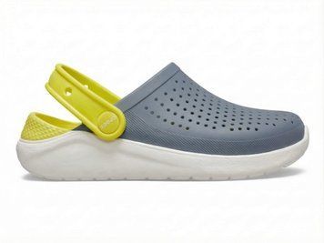 Фото Кроксы детские LiteRide Kids Grey/Citrus 6501 1