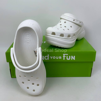Кроксы Classic Bae Clog White, размер 36