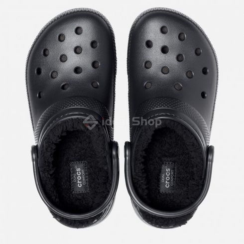 Крокси Classic Lined Black, розмір 38