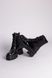 Skórzane botki damskie czarne ze sznurowadłami wielosezonowe 36 (23,5 cm)