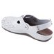 Мужские сандалии сабо кожаные Leon 701M, белые, размер 41