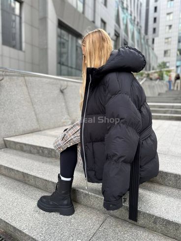 Фото Ботинки женские кожаные черные демисезонные 9958-1д/36 3