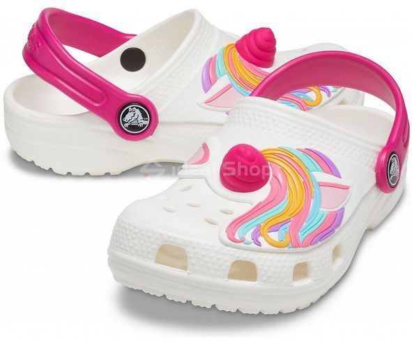 Фото Крокси дитячі Classic I AM Unicorn White 1294 4