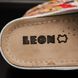 Жіночі тапочки сабо шкіряні Leon, 930, білий, розмір 37