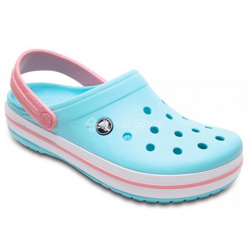 Крокси Crocs Crocband ICE Blue/White, розмір 36