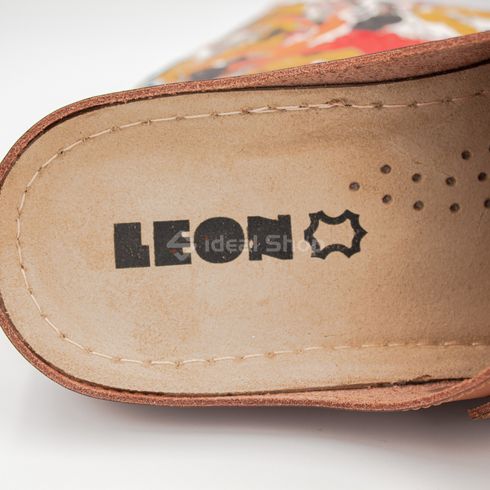 Фото Женские сабо кожаные Leon 971 971-brown-37 19