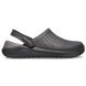 Сабо Кроксы Crocs LiteRide™ Clog Black/Slate Grey (черные), размер 43