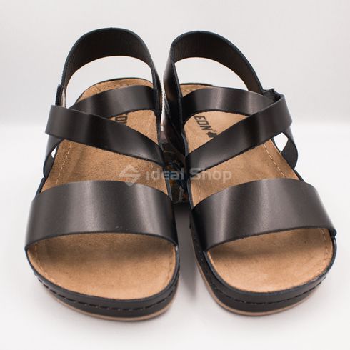 Фото Мужские сандалии Leon 710M, black, размер 41 710M-black-42 7