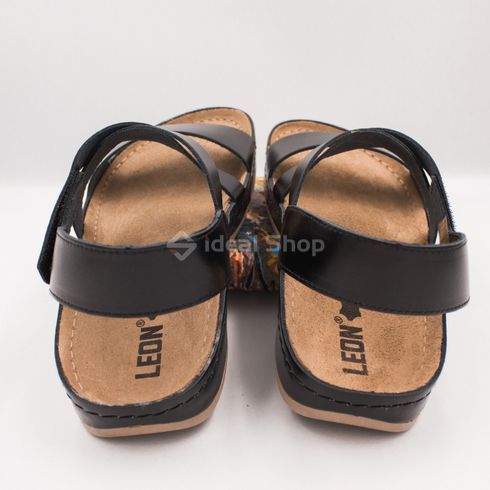 Фото Мужские сандалии Leon 710M, black, размер 41 710M-black-42 15