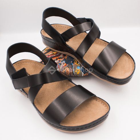 Фото Мужские сандалии Leon 710M, black, размер 41 710M-black-42 6