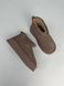 Damskie zamszowe krótkie buty Uggs w kolorze kakaowym 36 (23,5 cm)