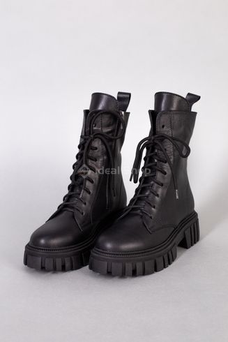 Фото Ботинки женские кожаные черные демисезонные 5576-1д/36 9