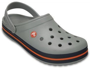 Кроксы Crocband Light Grey/Navy, размер 36