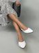 Damskie skórzane sandały w kolorze białym 36 (23 cm)