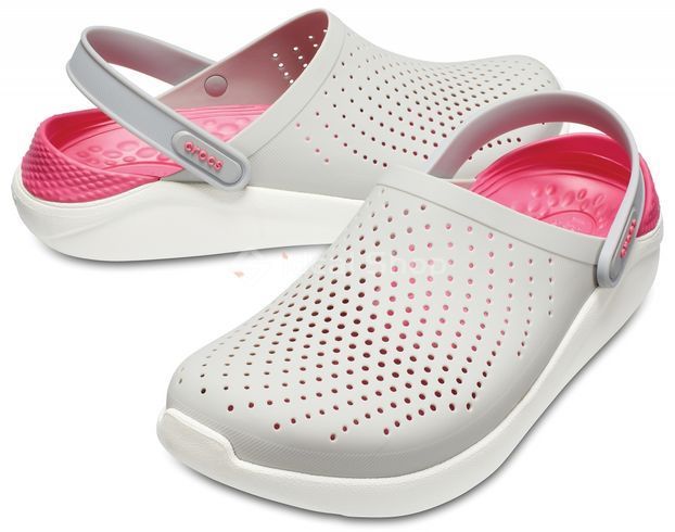 Крокси LiteRide Clog Pearl/White, розмір 42