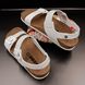 Женские сандалии Leon 4303, перламутровые, размер 35