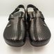 Чоловічі сандалі сабо шкіряні Leon 701M, чорні, розмір 44