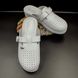 Тапочки сабо женские Adaco 200SB, белые, 35 размер