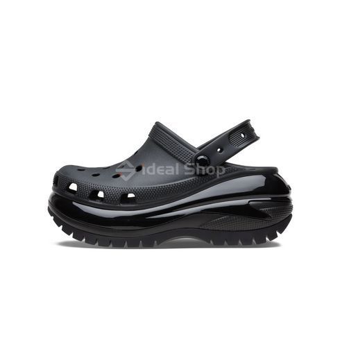 Крокси Classic Mega Crush Black, розмір 38