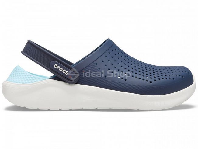 Крокси LiteRide Clog Navy/Almost White, розмір 36