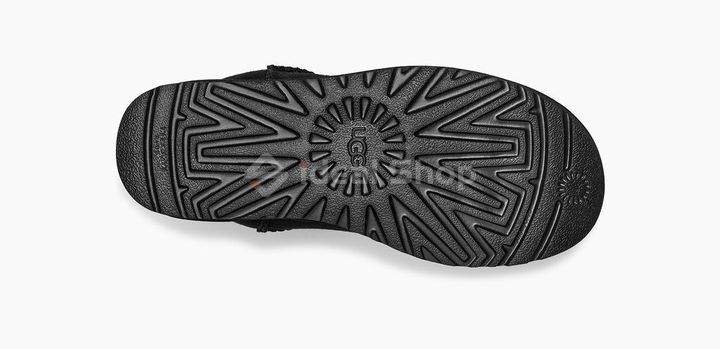 Угги Classic Ultra Mini Black 1116109, черные, 36