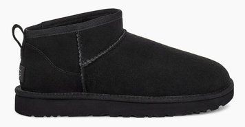 Угги Classic Ultra Mini Black 1116109, черные, 37