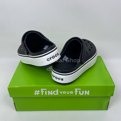 Крокси Crocband Platform Black/White, розмір 37