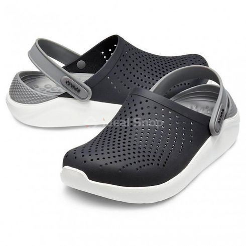 Сабо Крокси Crocs LiteRide™ Clog Black/Smoke, розмір 43