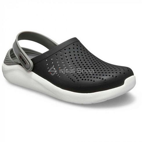 Сабо Кроксы Crocs LiteRide™ Clog Black/Smoke, размер 43