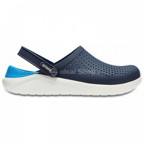 Сабо Крокси Crocs LiteRide™ Clog Navy/white (темно-синій), розмір 36