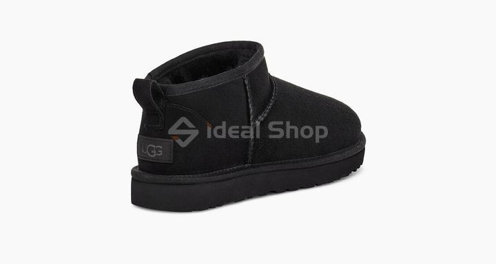 Угги Classic Ultra Mini Black 1116109, черные, 37