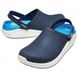 Сабо Кроксы Crocs LiteRide™ Clog Navy/white (темно-синий), размер 44